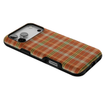 Spiced Chai | Fall Plaid Case Phone Case get.casely 
