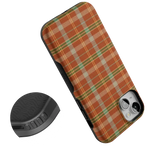Spiced Chai | Fall Plaid Case Phone Case get.casely 