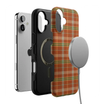 Spiced Chai | Fall Plaid Case Phone Case get.casely 