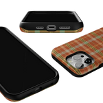 Spiced Chai | Fall Plaid Case Phone Case get.casely 