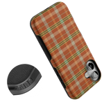 Spiced Chai | Fall Plaid Case Phone Case get.casely 