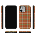 Spiced Chai | Fall Plaid Case Phone Case get.casely 