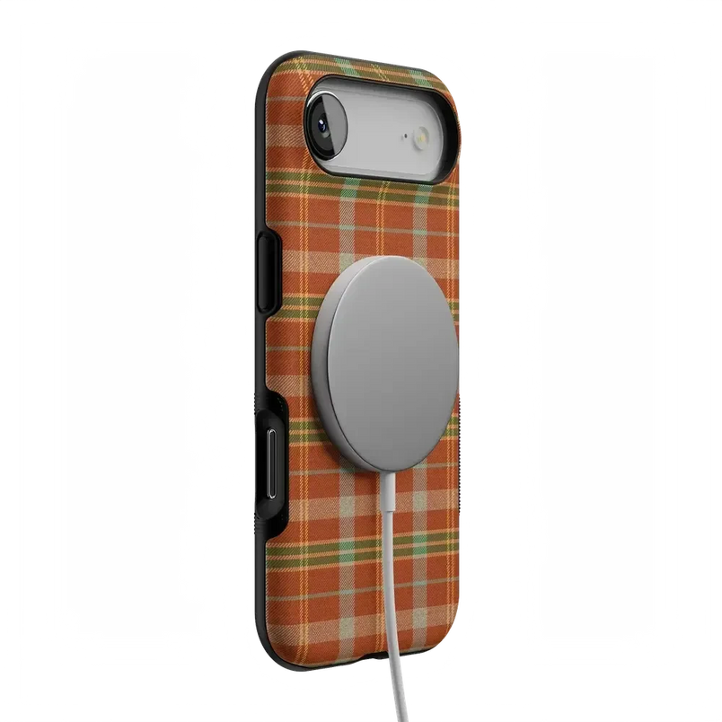 Spiced Chai | Fall Plaid Case Phone Case get.casely 