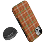 Spiced Chai | Fall Plaid Case Phone Case get.casely 