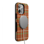 Spiced Chai | Fall Plaid Case Phone Case get.casely 