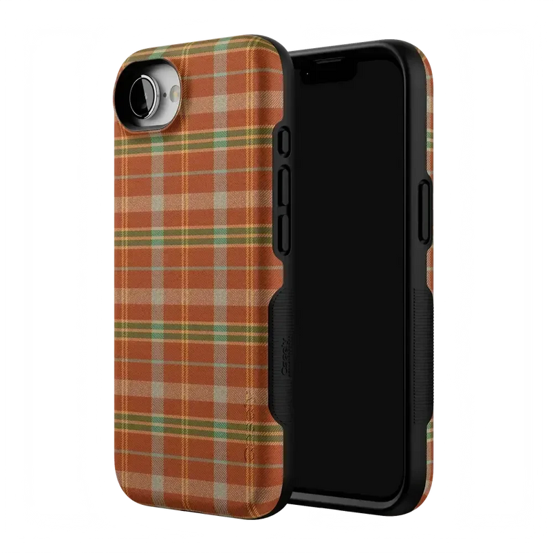 Spiced Chai | Fall Plaid Case Phone Case get.casely 