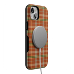 Spiced Chai | Fall Plaid Case Phone Case get.casely 