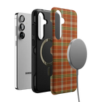 Spiced Chai | Fall Plaid Case Phone Case get.casely 