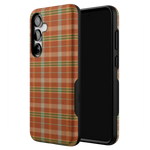 Spiced Chai | Fall Plaid Case Phone Case get.casely 