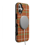Spiced Chai | Fall Plaid Case Phone Case get.casely 