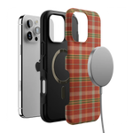 Spiced Chai | Fall Plaid Case Phone Case get.casely 
