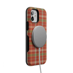 Spiced Chai | Fall Plaid Case Phone Case get.casely 