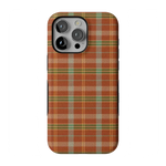 Spiced Chai | Fall Plaid Case Phone Case get.casely 