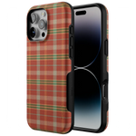 Spiced Chai | Fall Plaid Case Phone Case get.casely 