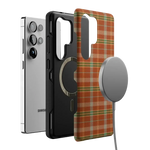 Spiced Chai | Fall Plaid Case Phone Case get.casely 