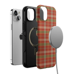Spiced Chai | Fall Plaid Case Phone Case get.casely 