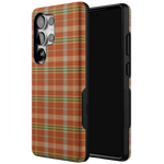 Spiced Chai | Fall Plaid Case Phone Case get.casely 
