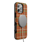 Spiced Chai | Fall Plaid Case Phone Case get.casely 