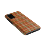 Spiced Chai | Fall Plaid Case Phone Case get.casely 