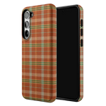 Spiced Chai | Fall Plaid Case Phone Case get.casely 