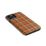 Spiced Chai | Fall Plaid Case Phone Case get.casely 