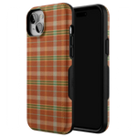 Spiced Chai | Fall Plaid Case Phone Case get.casely 