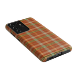 Spiced Chai | Fall Plaid Case Phone Case get.casely 