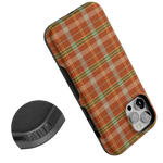 Spiced Chai | Fall Plaid Case Phone Case get.casely 