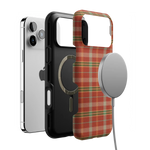 Spiced Chai | Fall Plaid Case Phone Case get.casely 