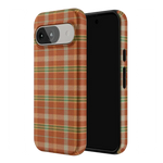 Spiced Chai | Fall Plaid Case Phone Case get.casely 