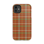 Spiced Chai | Fall Plaid Case Phone Case get.casely 