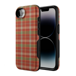 Spiced Chai | Fall Plaid Case Phone Case get.casely 