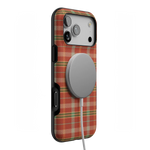 Spiced Chai | Fall Plaid Case Phone Case get.casely 