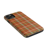 Spiced Chai | Fall Plaid Case Phone Case get.casely 