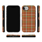 Spiced Chai | Fall Plaid Case Phone Case get.casely 