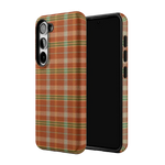 Spiced Chai | Fall Plaid Case Phone Case get.casely 
