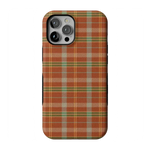 Spiced Chai | Fall Plaid Case Phone Case get.casely 
