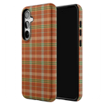 Spiced Chai | Fall Plaid Case Phone Case get.casely 