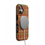 Spiced Chai | Fall Plaid Case Phone Case get.casely 