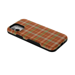 Spiced Chai | Fall Plaid Case Phone Case get.casely 