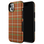 Spiced Chai | Fall Plaid Case Phone Case get.casely 