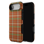 Spiced Chai | Fall Plaid Case Phone Case get.casely 