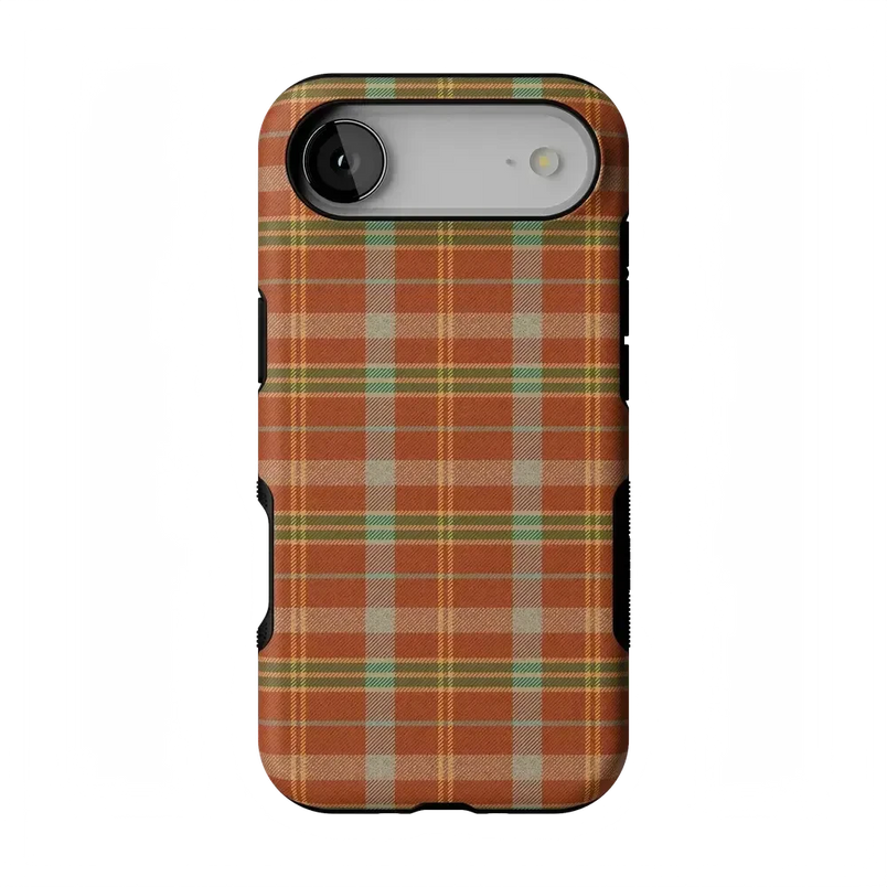 Spiced Chai | Fall Plaid Case Phone Case get.casely 