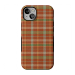 Spiced Chai | Fall Plaid Case Phone Case get.casely 