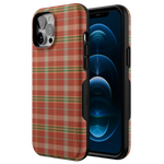 Spiced Chai | Fall Plaid Case Phone Case get.casely 
