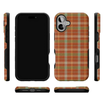 Spiced Chai | Fall Plaid Case Phone Case get.casely 