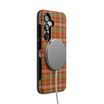 Spiced Chai | Fall Plaid Case Phone Case get.casely 