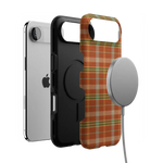 Spiced Chai | Fall Plaid Case Phone Case get.casely 