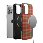 Spiced Chai | Fall Plaid Case Phone Case get.casely 