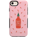 Spicy AF | Pink Chili Hot Sauce Case iPhone Case get.casely Bold iPhone SE (2020 & 2022) 